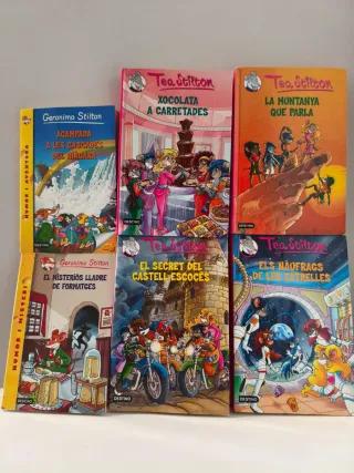 Pack libros Gerónimo y Tea Stilton