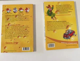 Pack libros Gerónimo y Tea Stilton