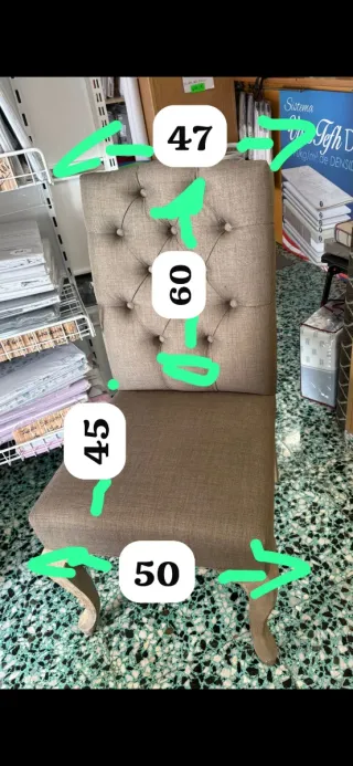 Par de silla de salón - El Corte Inglés