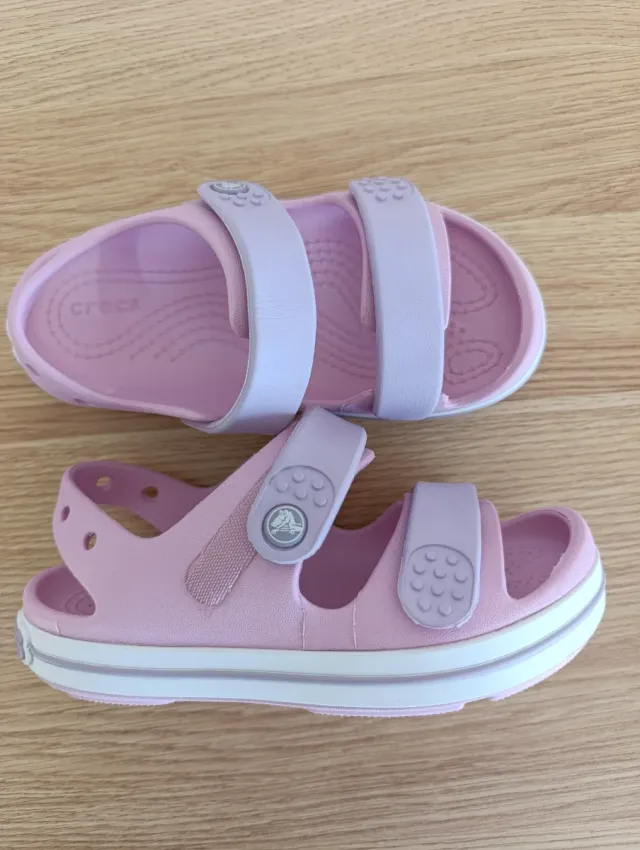 Sandali Crocs Rosa e Lila per Bambina
