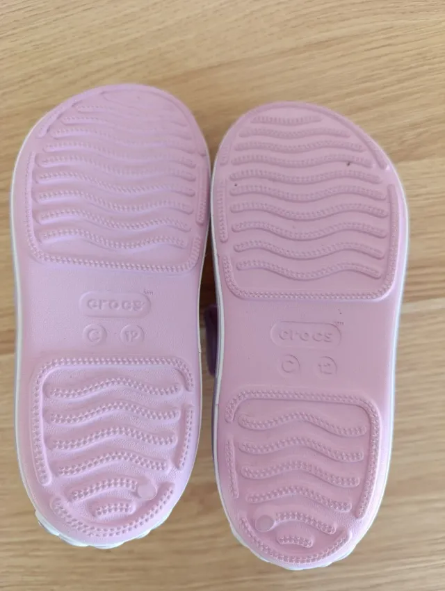 Sandali Crocs Rosa e Lila per Bambina
