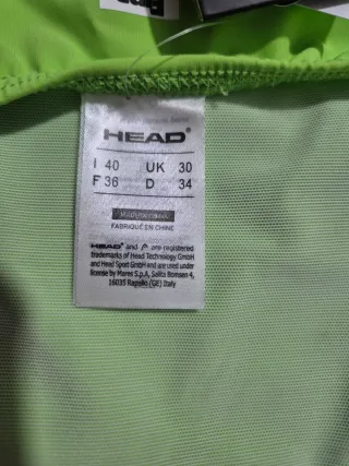 Bañador mujer Head verde