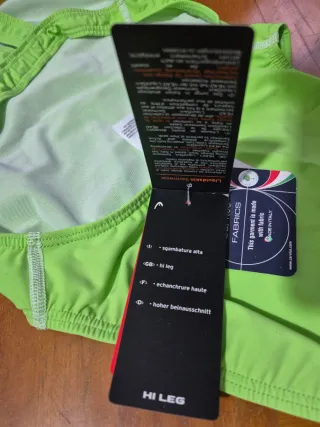 Bañador mujer Head verde