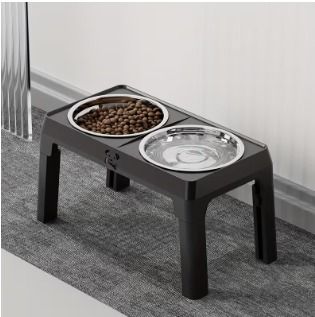 Ciotola elevabile e pieghevole anti-ribaltamento per cani