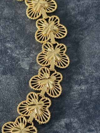 Pulsera estilo antiguo dorada