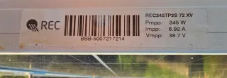 Panel solar 345W