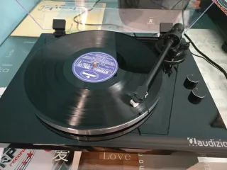 Tocadiscos Audizio Toledo Premium Negro/Plata