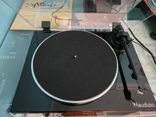 Tocadiscos Audizio Toledo Premium Negro/Plata