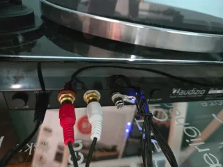 Tocadiscos Audizio Toledo Premium Negro/Plata