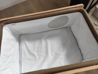 Mini cuna Belino Evo con ruedas y balanceo