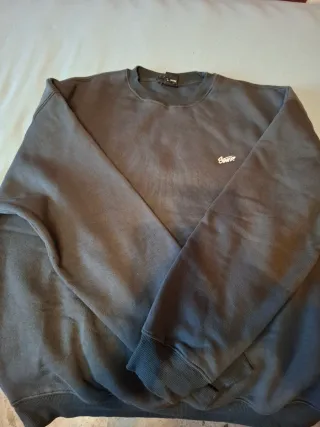 Sudadera Pull&Bear Gris Talla M