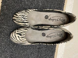 Zapatos tacon MTNG cebra