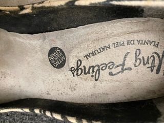 Zapatos tacon MTNG cebra