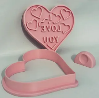 Formina Biscotti Cuore I Love You