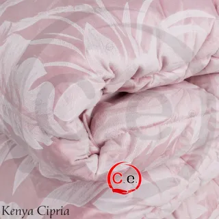 Trapunta Matrimoniale Rosa/Bianca