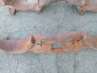 Yugo de madera antiguo