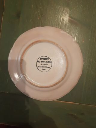 Piatto decorativo Ristorante Carletto Treviso