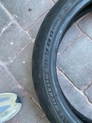 Neumático Michelin Power Road 5 120/70 ZR 17