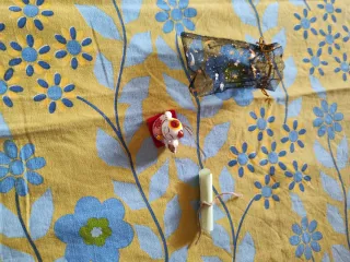 Maneki Neko portafortuna e sacchetto regalo