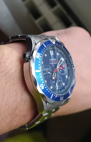 Reloj  Seamaster Chronometer Azul