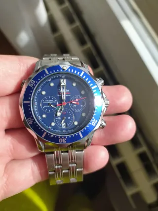 Reloj  Seamaster Chronometer Azul