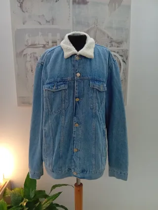 Chaqueta vaquera con forro de borrego