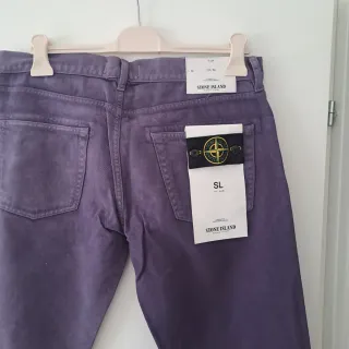 Stone Island Jeans Viola Tg. W33