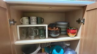 Mueble cocina fondo reducido madera