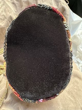 Bolso bombonera Zara lentejuelas