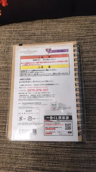 Kingdom Hearts III Sora Notebook