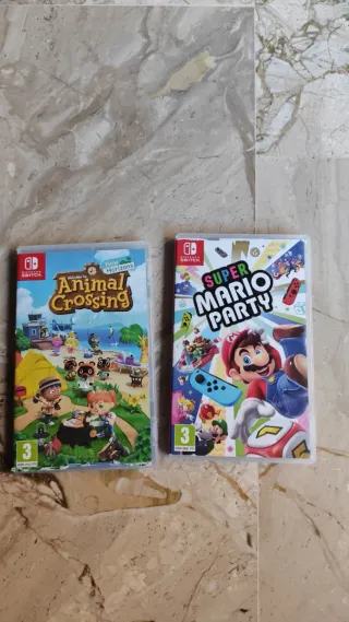 Juegos Nintendo Switch: Animal Crossing y Mario Pa