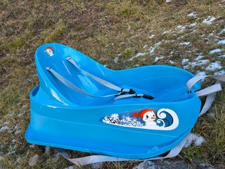 Trineo azul arrastre Nieve Bebé Decathlon