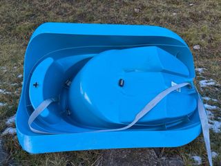 Trineo azul arrastre Nieve Bebé Decathlon