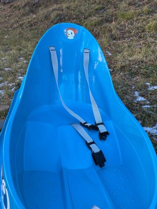 Trineo azul arrastre Nieve Bebé Decathlon