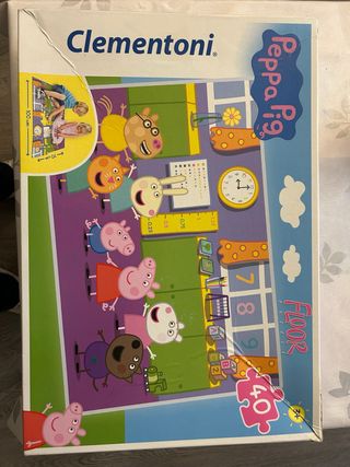 Puzzle Gigante Peppa Pig 40 Piezas 100x70cm
