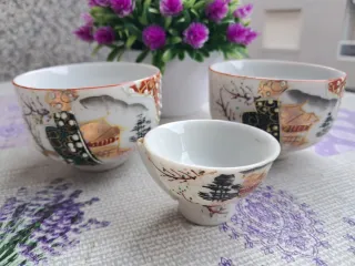 Tazze da sake vintage