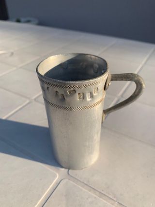 Misurino Litro Alluminio Vintage