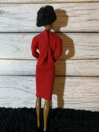 Barbie Ebony 1293 Mattel 1980/ vestito #2301 1985