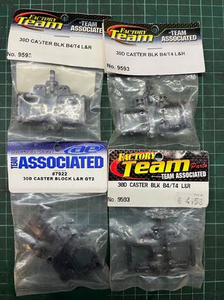 Team Associated B4/T4 Caster Blocks