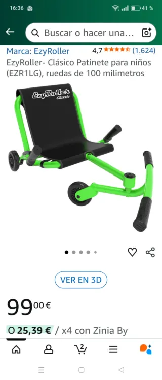 EzyRoller Patinete Clásico (EZR1LG)