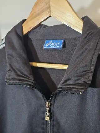 Track jacket asics vintage, sudadera deportiva