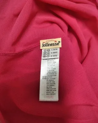 Lencería Jolinese Rosa/Rojo Encaje