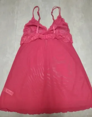 Lencería Jolinese Rosa/Rojo Encaje