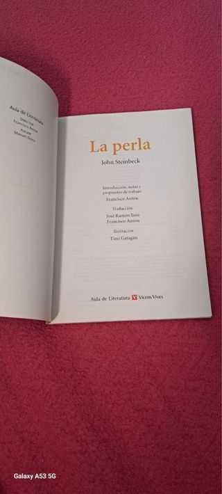 La Perla / The Pearl (Aula de Literatura)