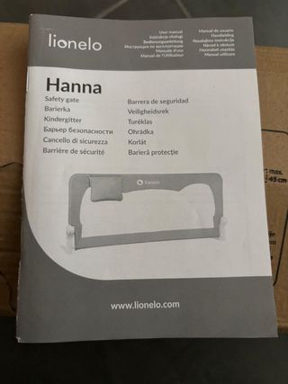 Barrera de Cama Lionelo Hanna Beige