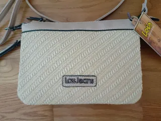 Bolso Lois beige bandolera