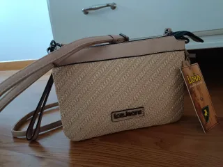Bolso Lois beige bandolera
