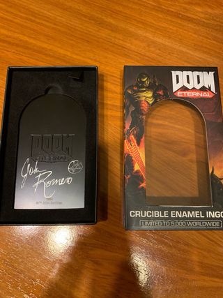 DOOM Eternal Crisol Espada Edición LimitadaFirmado