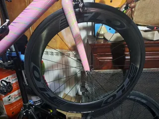 Ruedas carbono zapata/tubeless