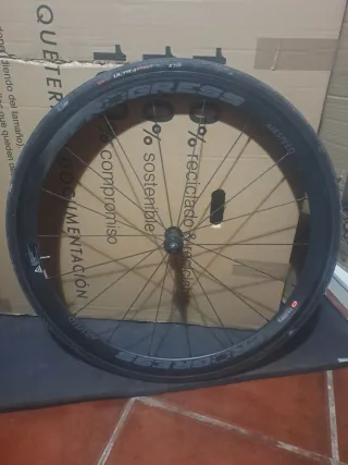 Ruedas carbono zapata/tubeless